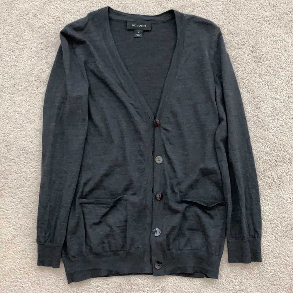Tank top with cardigan